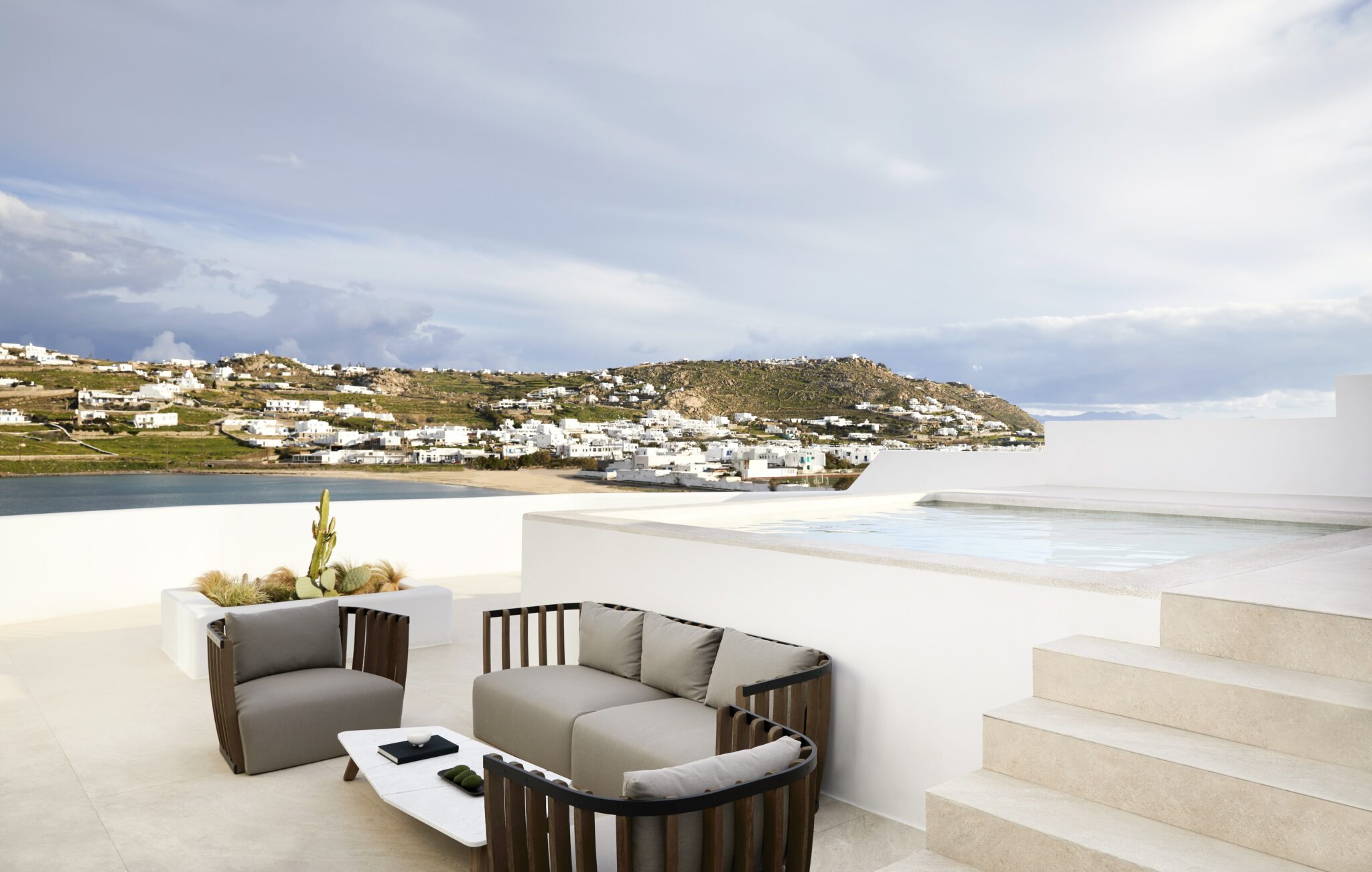 Aeonic Suites and Spa in Mykonos, Greece Stones and Walls