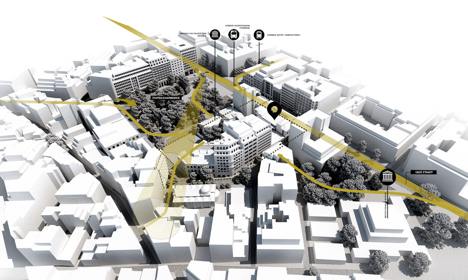 Archisearch Comedia Finita Est: Urban Reintegration around Attikon cinema | Thesis by Aggelakopoulou Zoe and Xanthopoulos Konstantinos