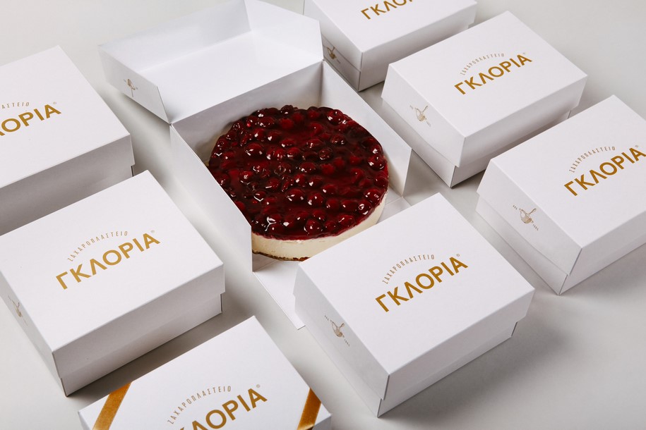 Archisearch The Appetising Brand Identity of Gloria Patisserie by Alexandros Gavrilakis