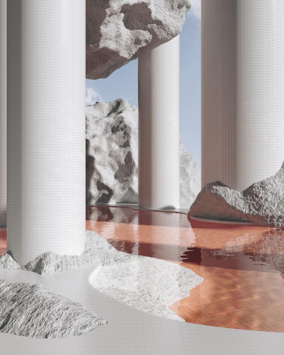 Archisearch No photographs, Just renders: IMAGINED ARCHITECTURE by Artist Alexis Christodoulou