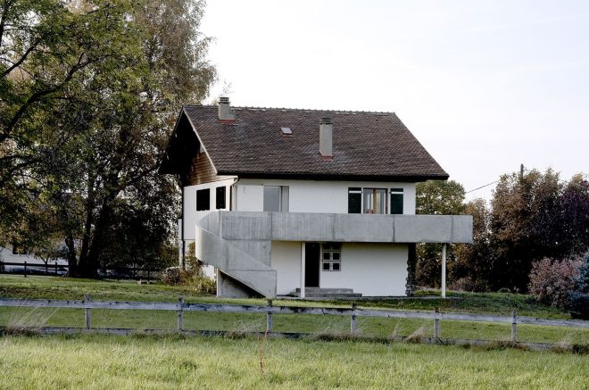 Archisearch - ANEM - Α minimalist concrete addition in Haute-Savoie, France by Alors Studio