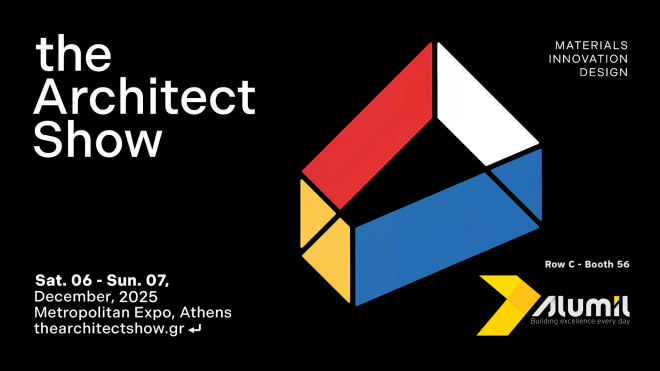 Archisearch - Η ALUMIL δίνει δυναμικό «παρών» στο The Architect Show