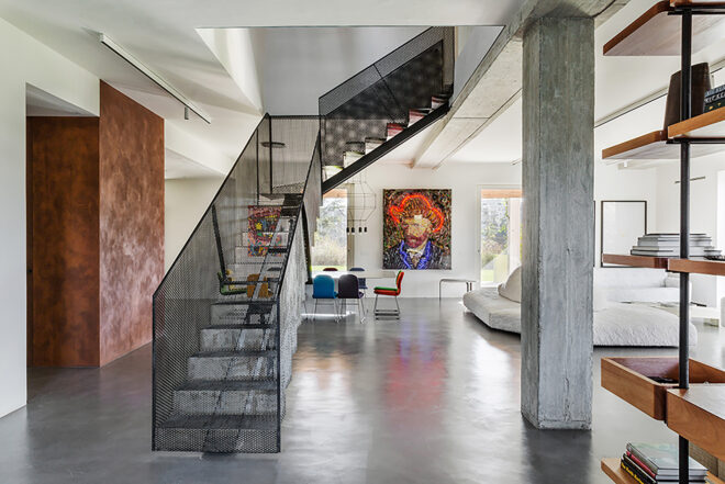 Archisearch - In the countryside in Rome: Alvisi Kirimoto designs the domestic landscape of a farmhouse with a rock soul