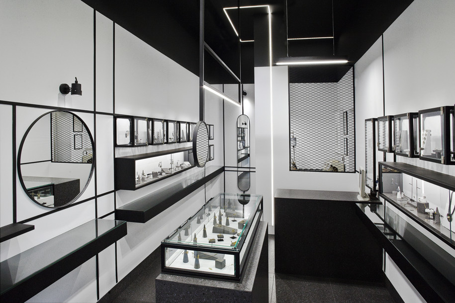 Amalgama Architects, Jewelry Concept Store, Ioannina, Alexis Kittas, 2018