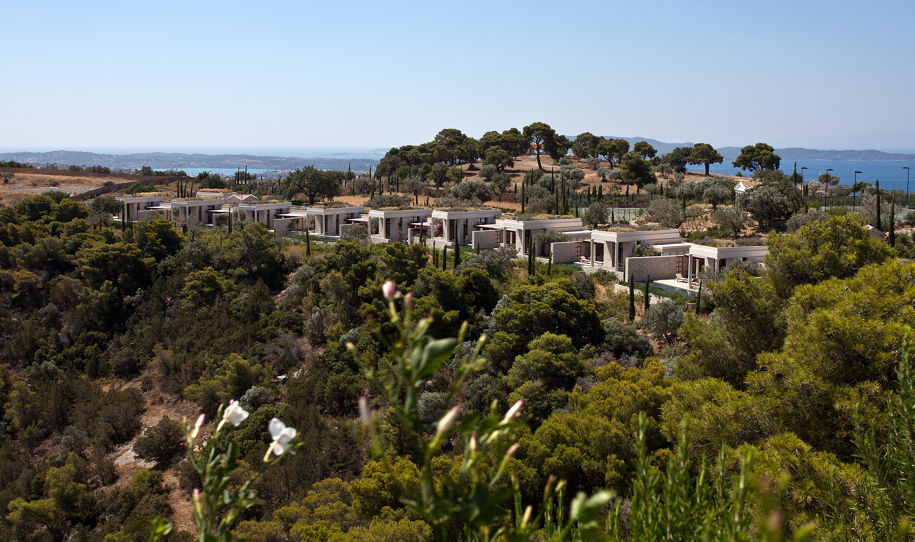 Archisearch Amanzoe luxury hotel & villas in Porto Heli | Edward Tuttle / Designrealization & Doxiadis+ landscape architects