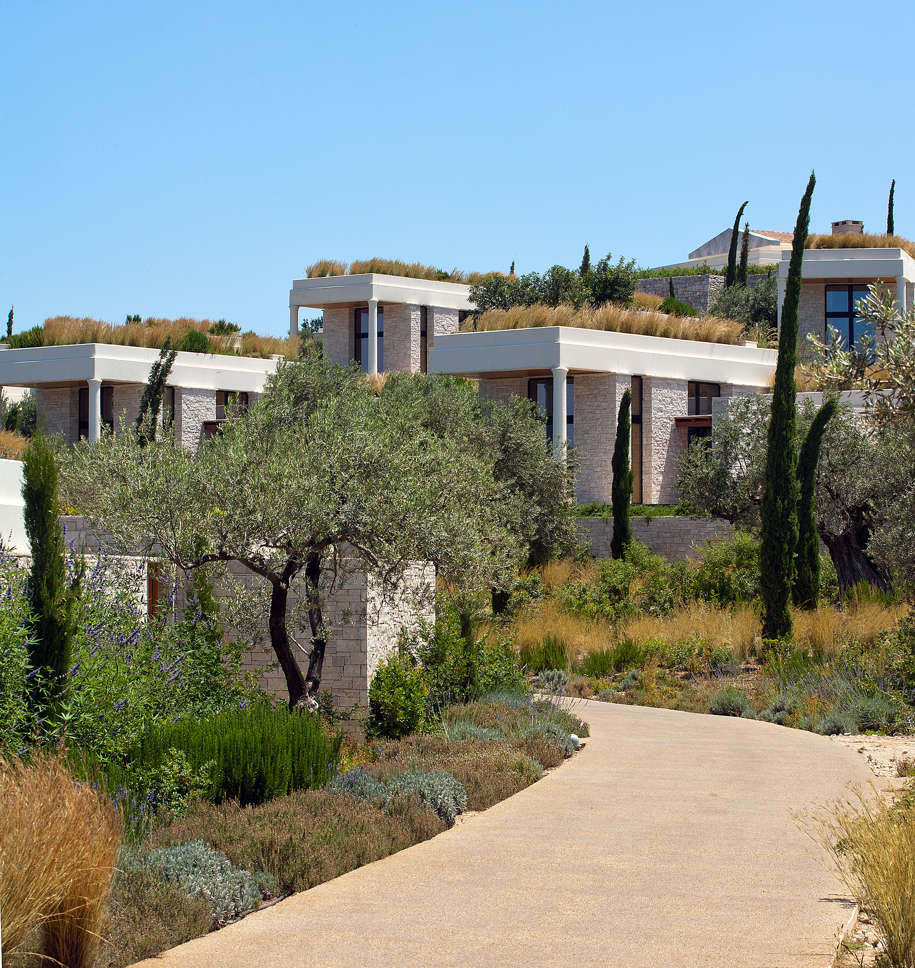 Archisearch Amanzoe luxury hotel & villas in Porto Heli | Edward Tuttle / Designrealization & Doxiadis+ landscape architects