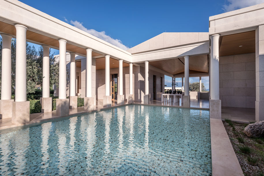 Archisearch Amanzoe luxury hotel & villas in Porto Heli | Edward Tuttle / Designrealization & Doxiadis+ landscape architects