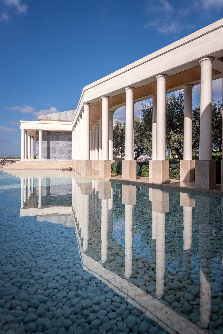 Archisearch Amanzoe luxury hotel & villas in Porto Heli | Edward Tuttle / Designrealization & Doxiadis+ landscape architects