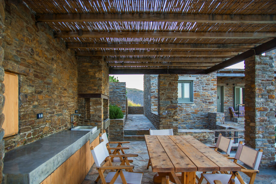 Archisearch ANDROS TESSERA: 4 residences in Andros island by CITICON building spaces