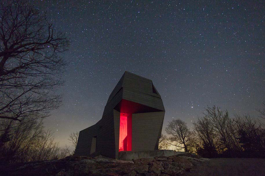 Gemma Observatory, Anmahian Winton Architects, New Hampshire, USA, 2015, architecture, observatory