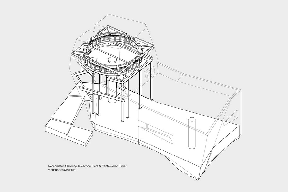 Archisearch Gemma Observatory proposes a new way of observing the sky / Anmahian Winton Architects