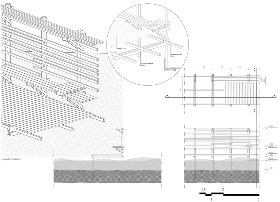 Archisearch INTERFERING IN-BETWEEN_Landscape Interventions in the Wetlands of Gialova | Diploma thesis by Anna Tsoka