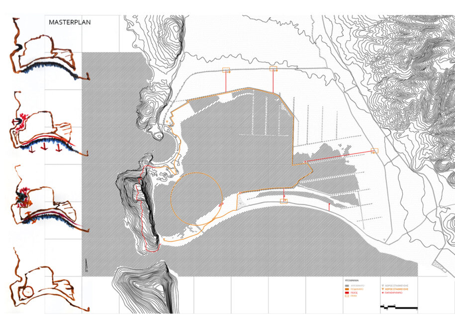 Archisearch INTERFERING IN-BETWEEN_Landscape Interventions in the Wetlands of Gialova | Diploma thesis by Anna Tsoka