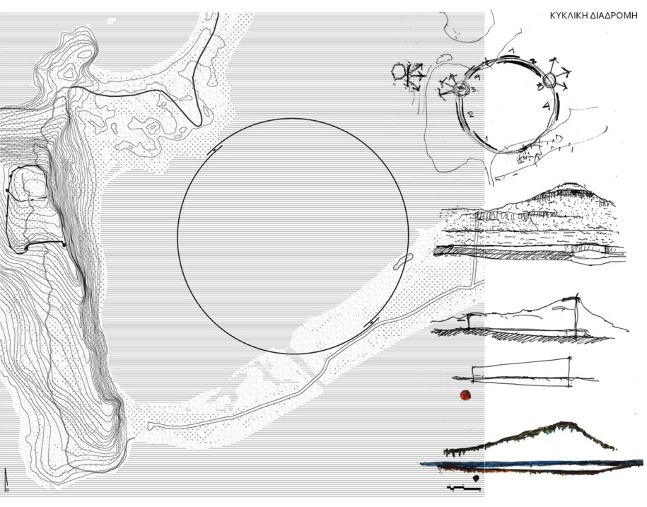 Archisearch INTERFERING IN-BETWEEN_Landscape Interventions in the Wetlands of Gialova | Diploma thesis by Anna Tsoka