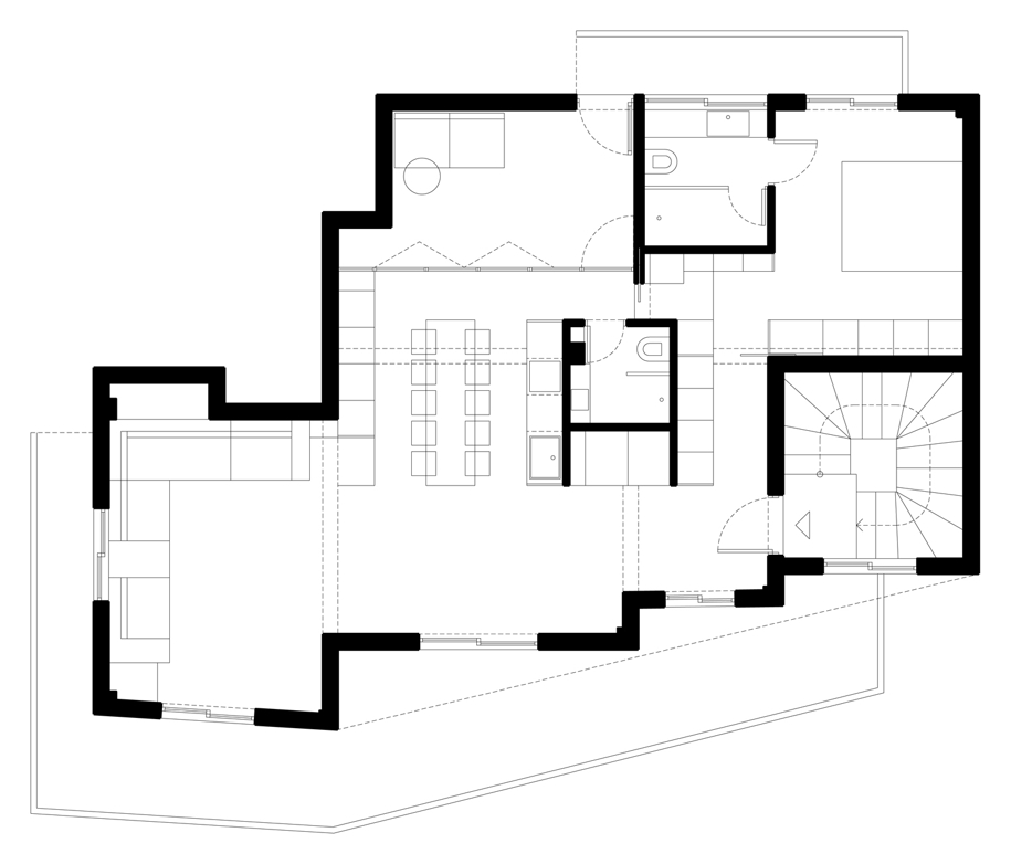 Plaini and Karahalios Architects, Διαμέρισμα στην Γλυφάδα, Apartment in Glyfada, 2018, Γλυφάδα, Αθήνα, Επίκυκλος Τεχνική Κατασκευαστική