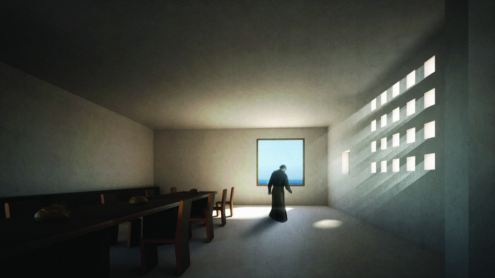 Archisearch A Contemporary Approach to Monasticism in Folegandros: The Secluded Chapel of Agios Sostis | Diploma thesis project by Apostolaki Konstantina, Spathis Panagiotis, Zachariaki Anna-Eleftheria