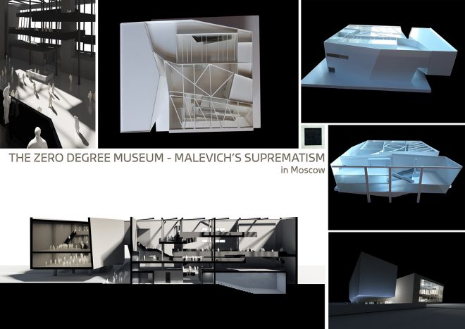 Archisearch - The Zero Degree Museum: Malevich's Suprematism | Thesis by Apostolia Michalou