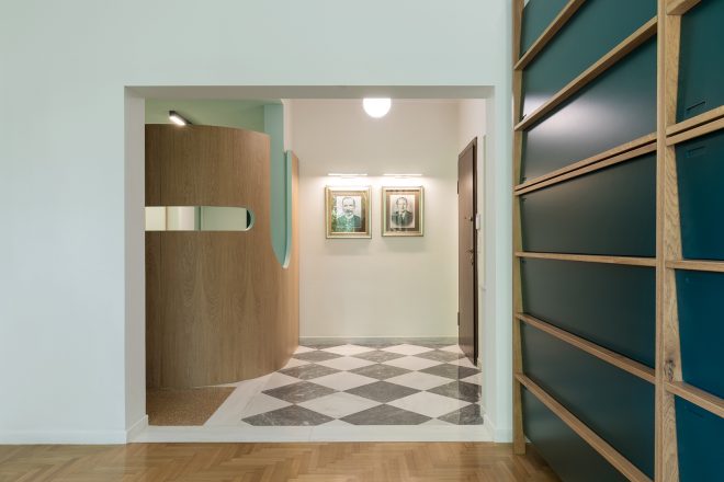 Archisearch - Area converted a 1950’s residential apartment into Homeoffice