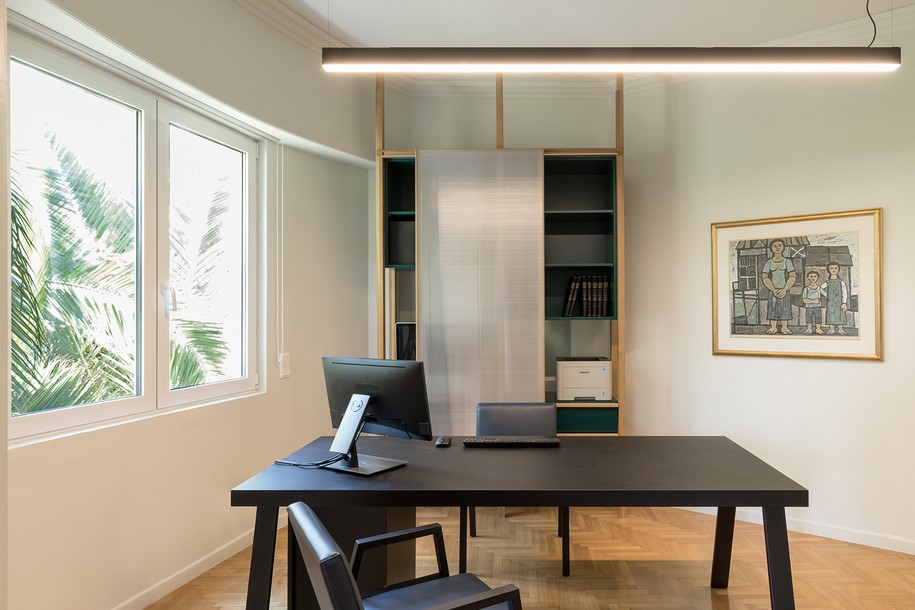 Archisearch Area converted a 1950’s residential apartment into Homeoffice