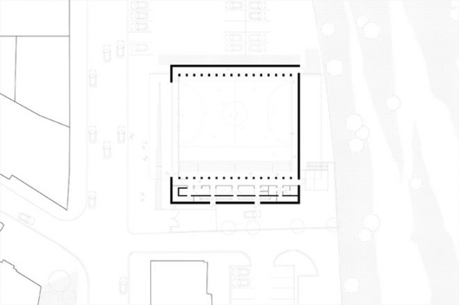 Cab Architectes, Mies van der Rohe award, France, Sports Complex, roof, Nice