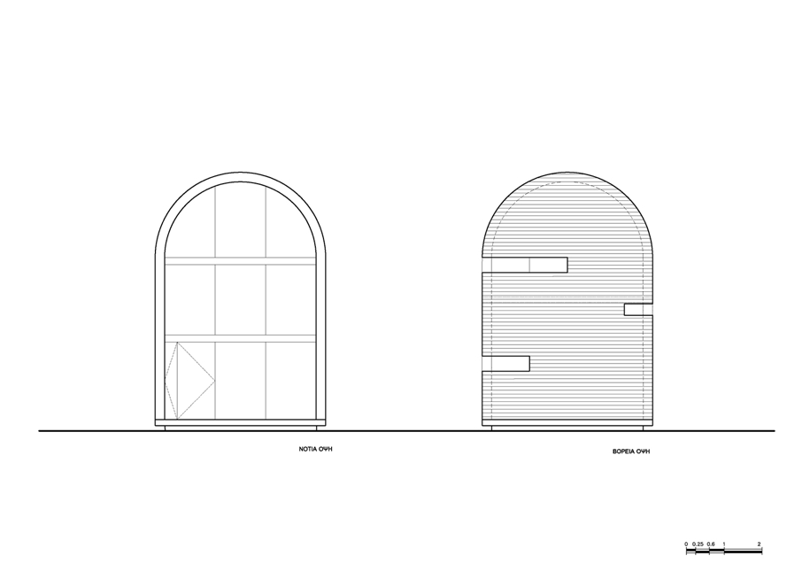 Art Warehouse in Boeotia, A31 architecture, A31 Construction, Praxitelis Kondylis, Πραξιτέλης Κονδύλης, Alexandros Liapis, Αλέξανδρος Λιάπης, εργαστήρι, υπάιθρια γλυπτοθήκη, Δήλεσι, Βοιωτία, Ελλάδα