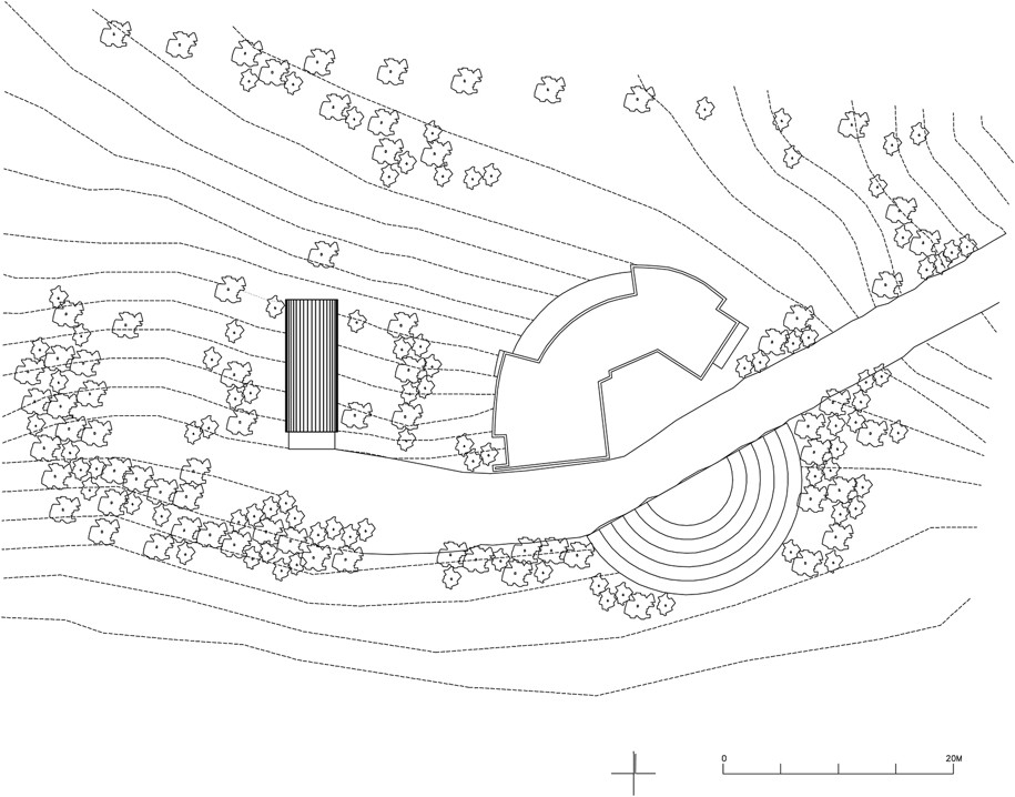 Art Warehouse in Boeotia, A31 architecture, A31 Construction, Praxitelis Kondylis, Πραξιτέλης Κονδύλης, Alexandros Liapis, Αλέξανδρος Λιάπης, εργαστήρι, υπάιθρια γλυπτοθήκη, Δήλεσι, Βοιωτία, Ελλάδα