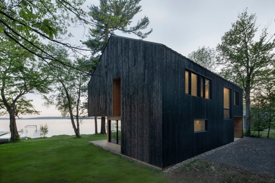 Archisearch Lakeside Cabin in Knowlton, Canada | Atelier Schwimmer