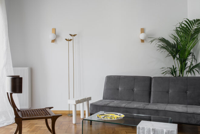 Archisearch - Architect Kostis Chatzigiannis designed the interior of an Athenian Apartment full of art