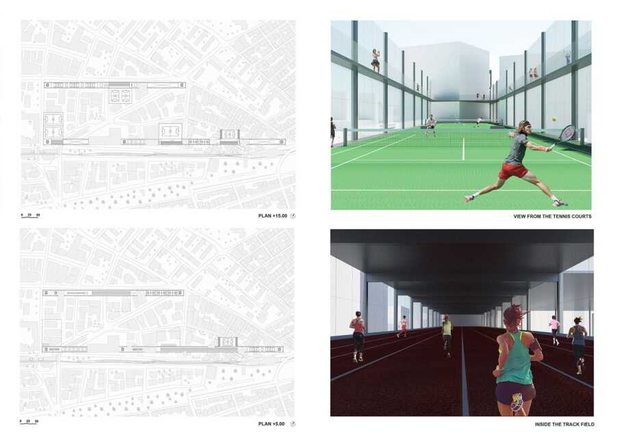 Archisearch Athenian Centralities: Redefining the Long Walls | Diploma thesis by Maria Lakoumenta