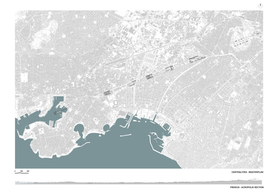 Archisearch Athenian Centralities: Redefining the Long Walls | Diploma thesis by Maria Lakoumenta