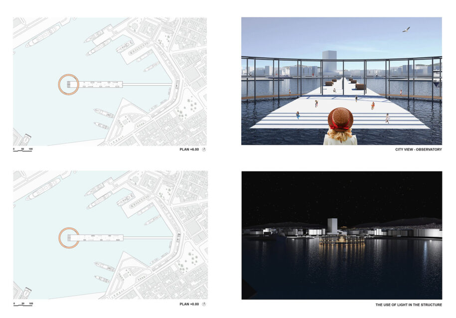 Archisearch Athenian Centralities: Redefining the Long Walls | Diploma thesis by Maria Lakoumenta