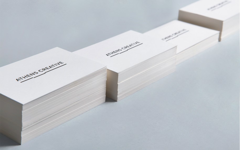 Archisearch S & Team uses the architectural scale to design Athens Creative branding