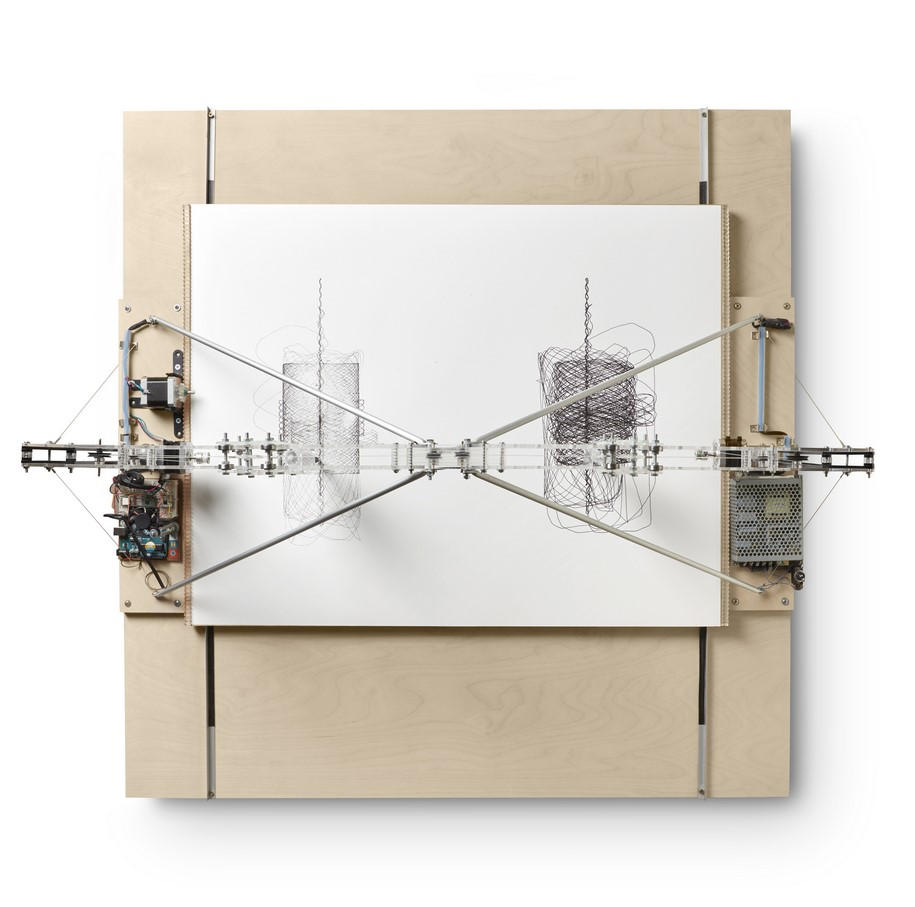 Archisearch Scripts - A Chronicle of Incidents - Automatic Drawing Machines on Display in Barcelona