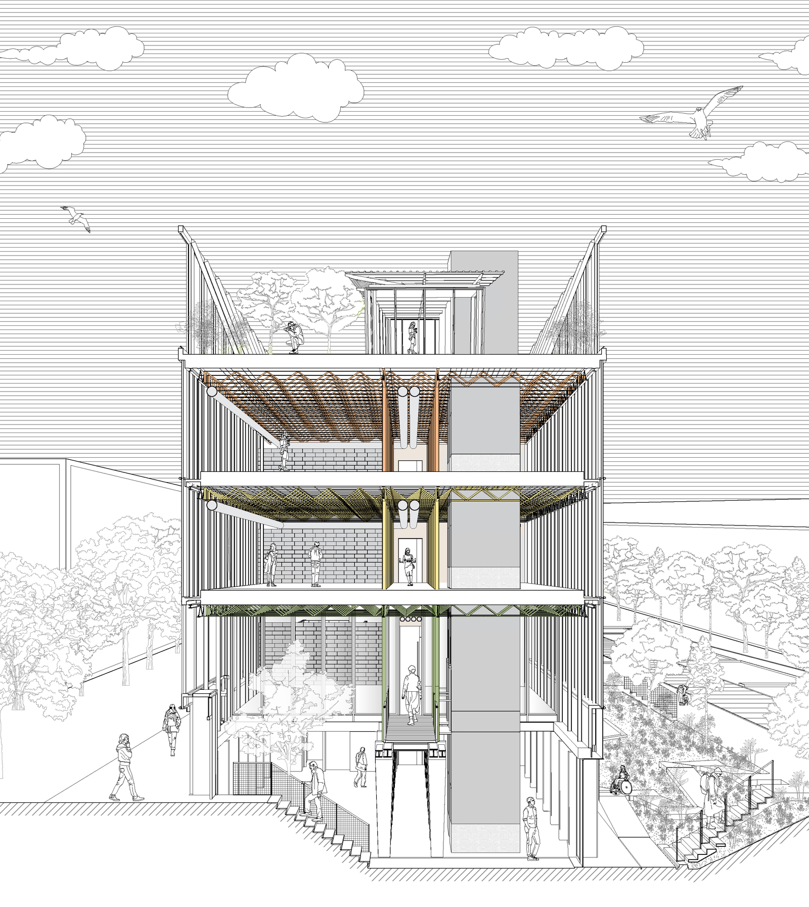 Archisearch The New Workplace: Balance Bridge Industrial Heritage With Flexible Work Models in Milan’s Bicocca district