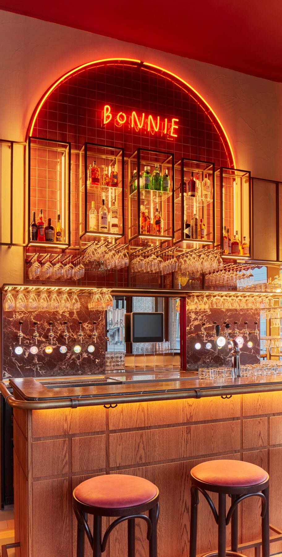Archisearch Studio Modijefsky transformed a classic Amsterdam venue into Bonnie: a finest, traditional bistro bar