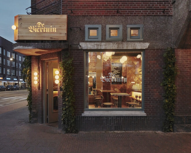 Archisearch - De Biertuin West: a sophisticated design of a bar-biergärten | Studio Modijefsky