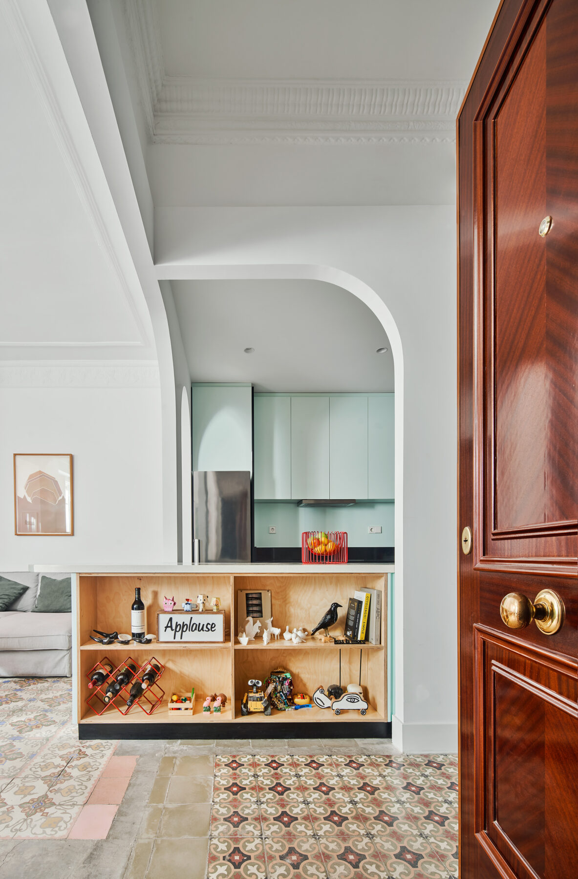 Archisearch Jesusas apartment renovation in Valencia, Spain | Bodegón Cabinet