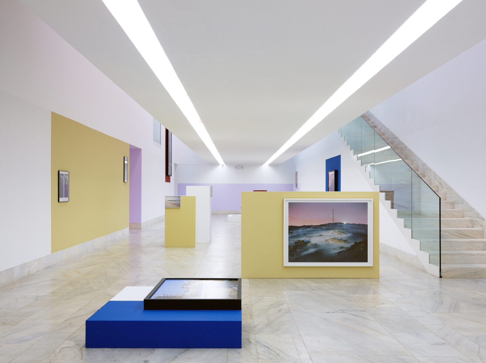 Archisearch BUREAU colourfully designed the world of 'Distant Lights' - Nuno Cera's solo exhibition in Sines Arts Centre, Portugal