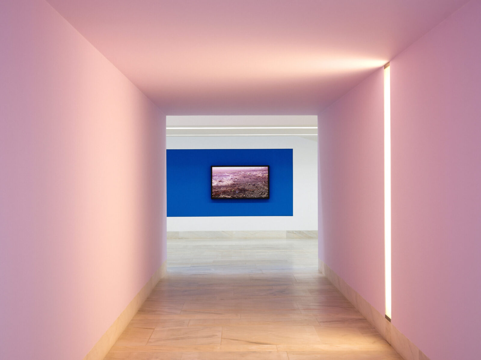 Archisearch BUREAU colourfully designed the world of 'Distant Lights' - Nuno Cera's solo exhibition in Sines Arts Centre, Portugal