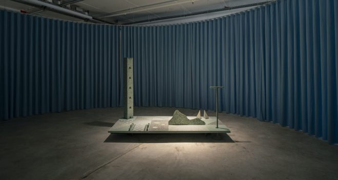 Archisearch - GARAGE ENCOUNTERS in Lisbon | BUREAU Shapes an Exhibition as a Living Construction Site