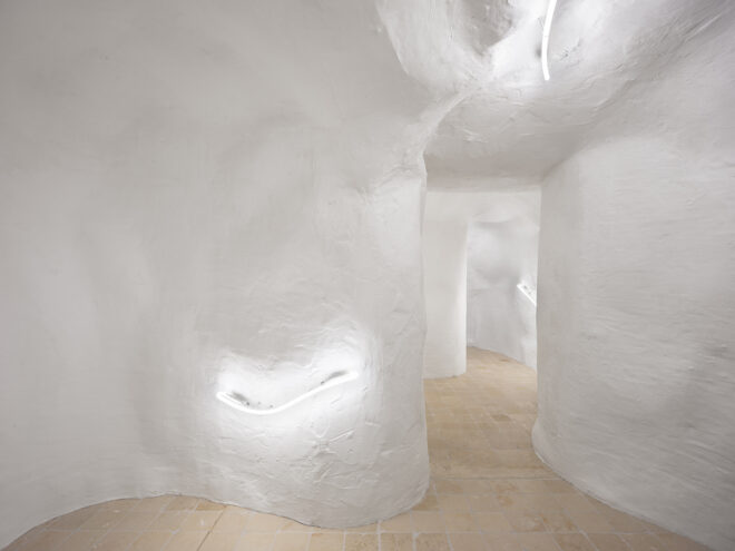 Archisearch - Selenite Dreams: an exhibition design as 'minor architecture' by BUREAU
