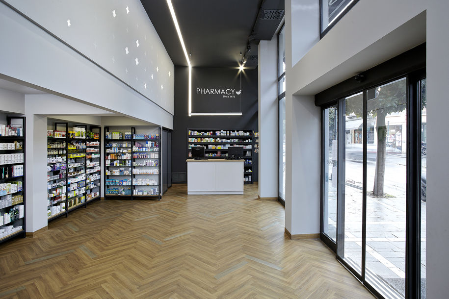 Archisearch B&W Minimalism: Pharmacy in Ioannina | Amalgama Architects