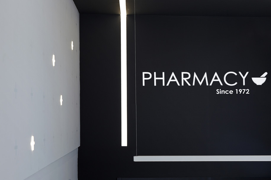 Amalgama Architects, B&W Minimalism, Pharmacy, Ioannina, Ιωάννινα, 2018