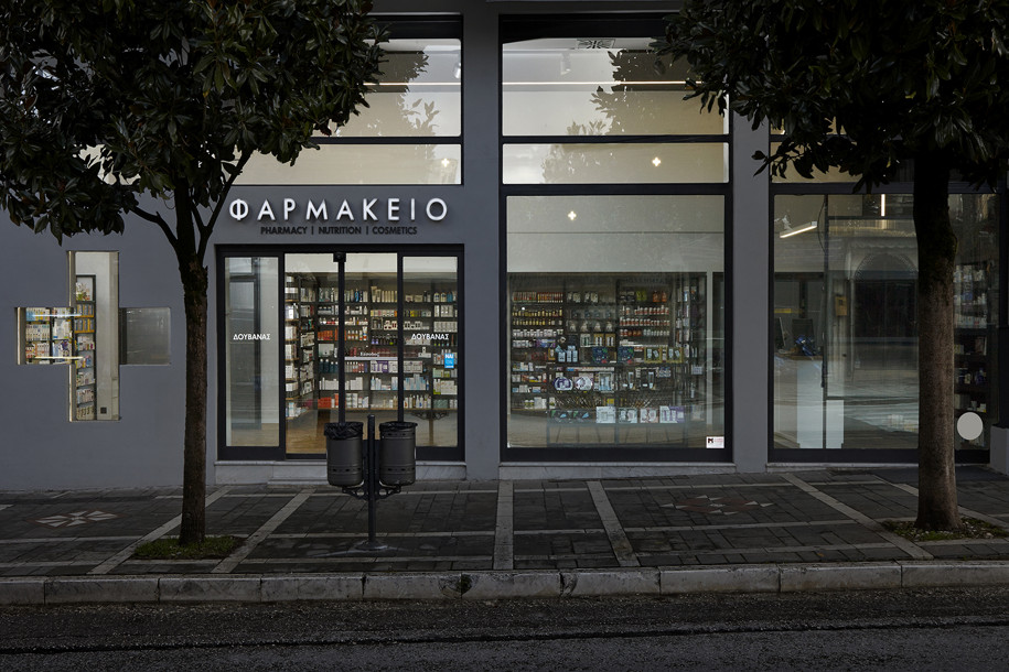 Amalgama Architects, B&W Minimalism, Pharmacy, Ioannina, Ιωάννινα, 2018