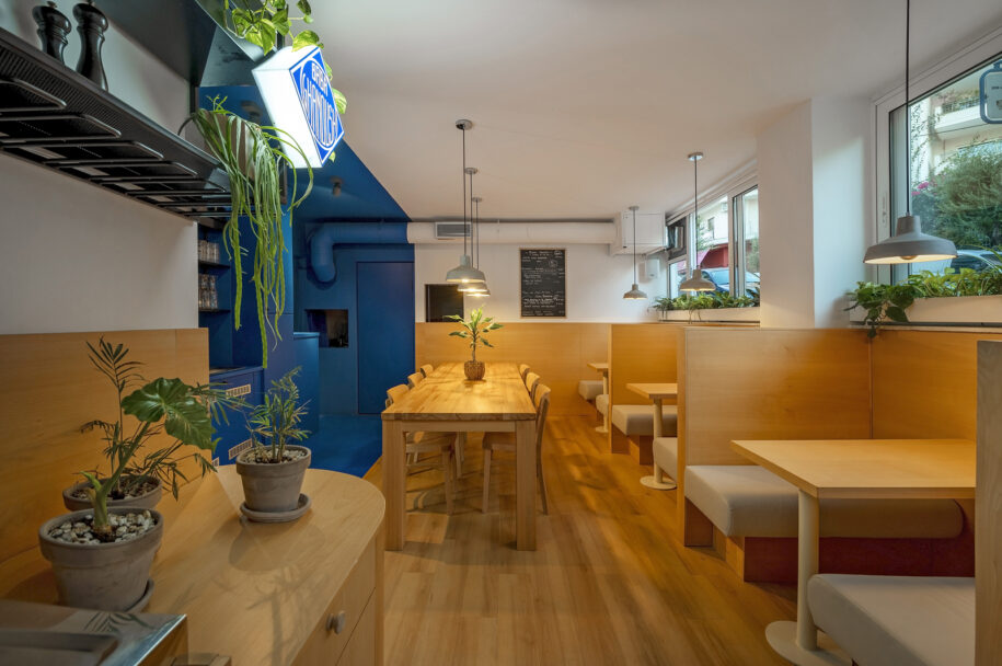 Archisearch Baba Ghanoush Falafel Shop in Athens | Plaini and Karahalios Architects