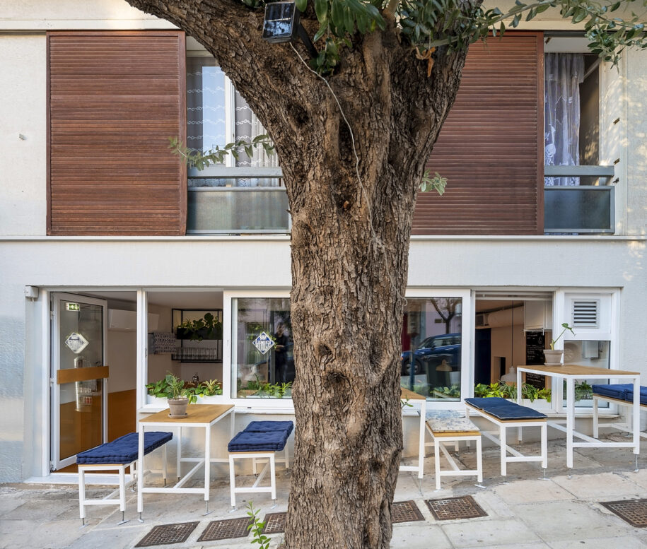 Archisearch Baba Ghanoush Falafel Shop in Athens | Plaini and Karahalios Architects