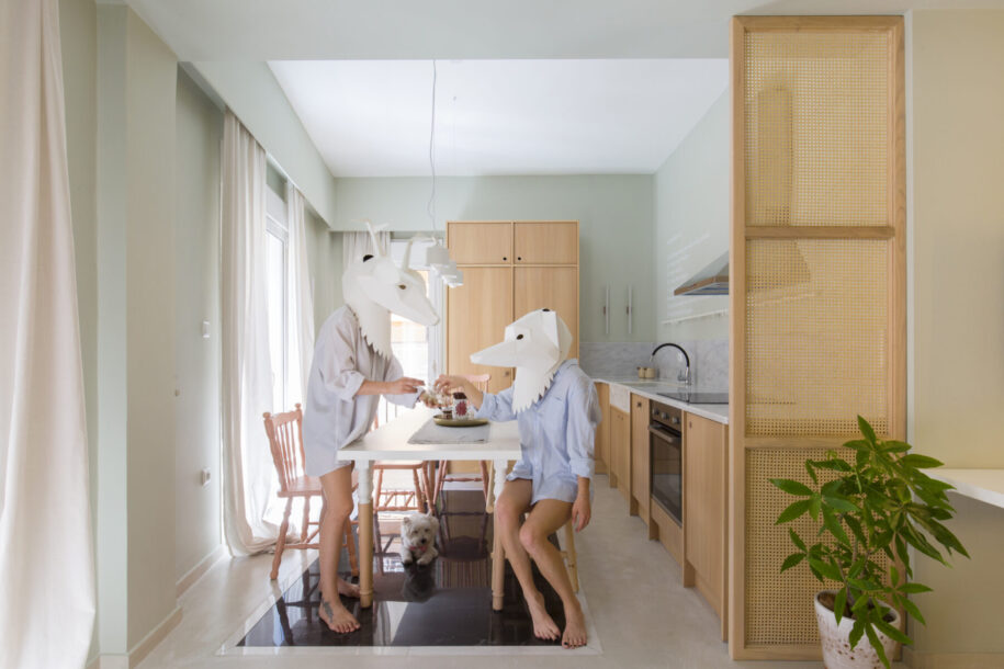 Archisearch Loukoumi apartment in Koukaki, Athens | Barbara Kountzaki