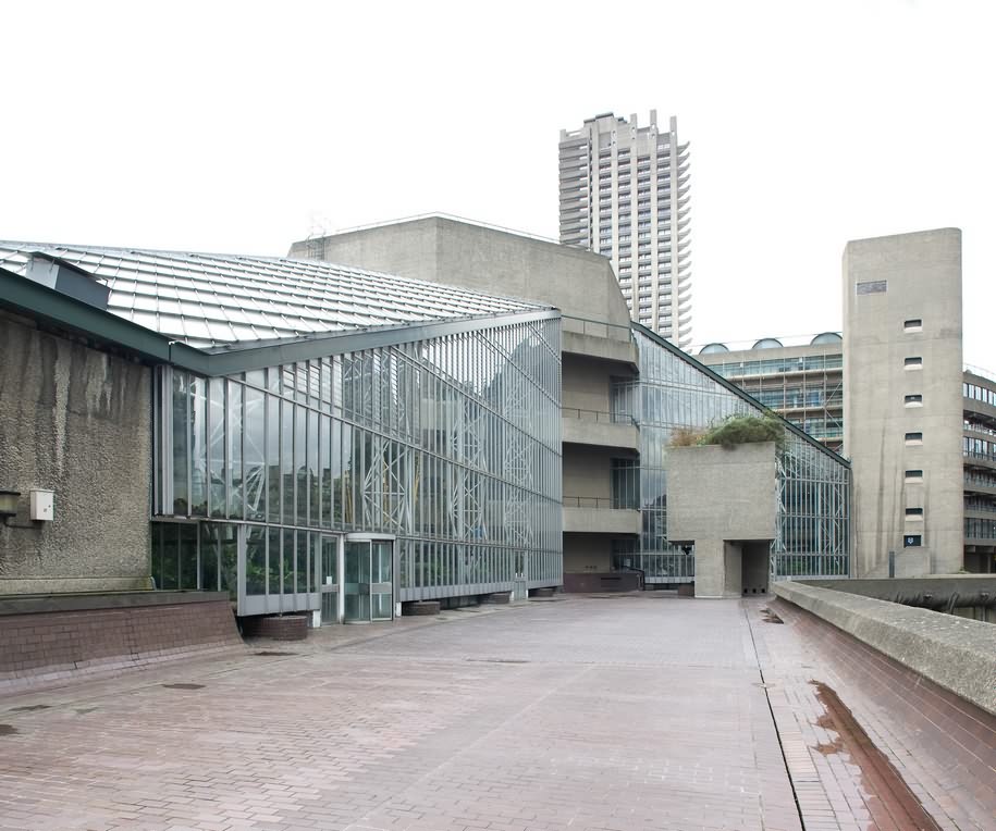 Archisearch The Exotic Brutalism of the Barbican Conservatory Depicted by Luke Hayes