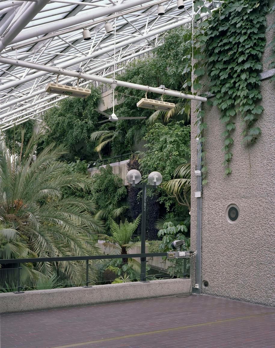 Archisearch The Exotic Brutalism of the Barbican Conservatory Depicted by Luke Hayes