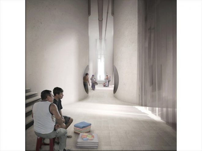 Archisearch - Clearwater. Δημόσια λουτρά και μονάδα επεξεργασίας λυμάτων στο Περού